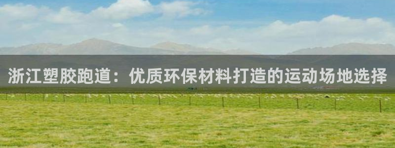 红足一一世：浙江塑胶跑道：优质环保材料打造的运动场地选择